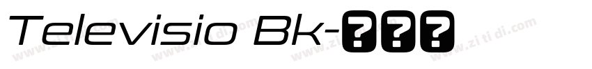 Televisio Bk字体转换